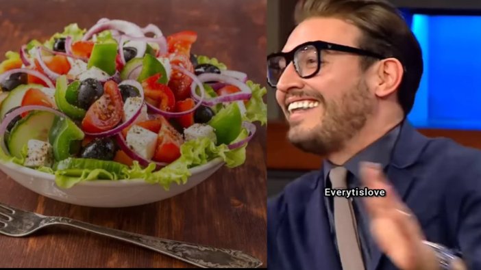 Danilo şef'in, salata macerası binlerce beğeni aldı