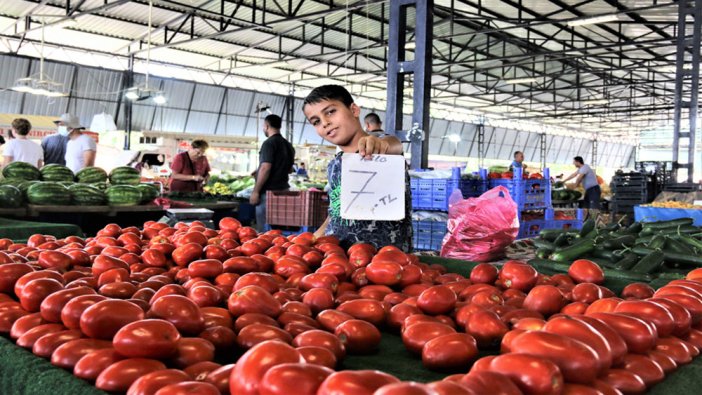 Merakla beklenen yayla domatesi pazarlarda yerini aldı