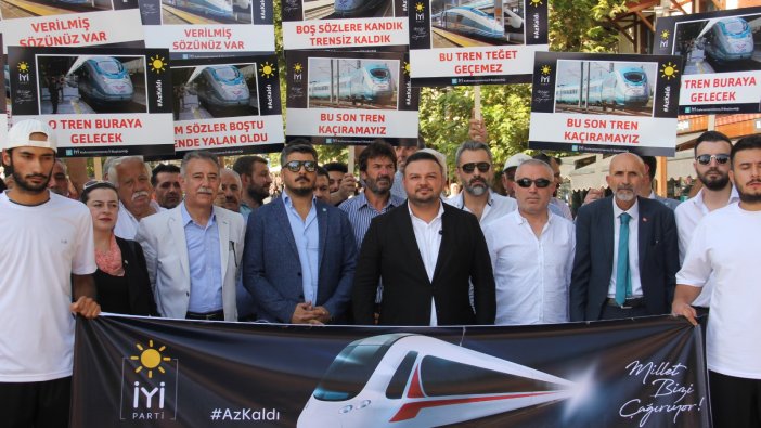 İYİ Parti Kahramanmaraş İl Başkanlığı'ndan 'Trenine sahip çık Kahramanmaraş' çağrısı