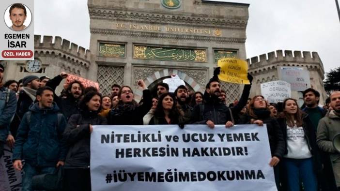 Öğrencilere müşteri tarifesi: İstanbul Üniversitesi yemekhane ücretlerine yüzde 71 zam!