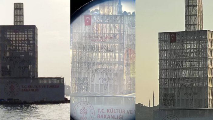 Sosyal medyayı karıştıran 'Kız Kulesi yıkıldı' videosu