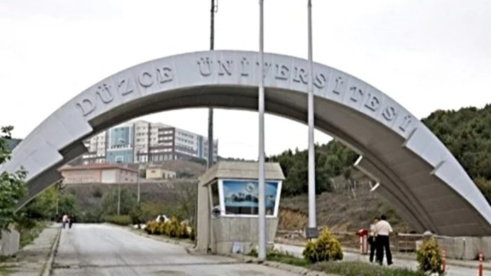 Düzce Üniversitesi Sözleşmeli personel alım ilanı