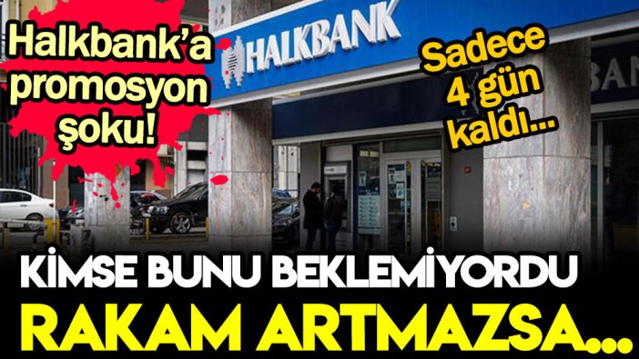 Halkbank'a maaş promosyonu şoku: Rakam artmazsa...