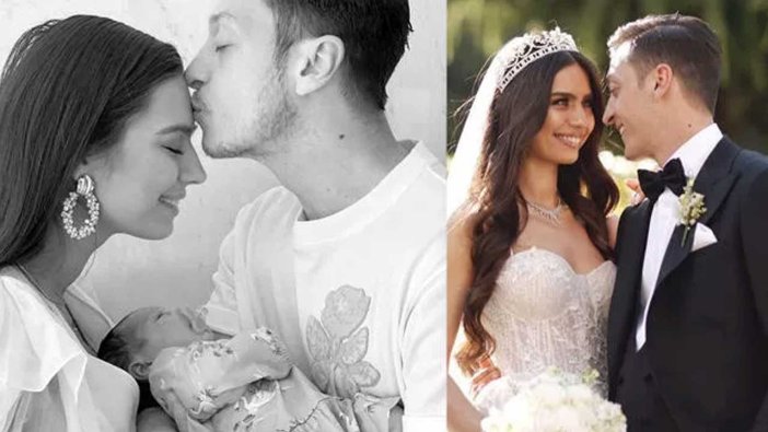 Mesut Özil ve Amina Gülşe ikinci kez anne baba oldu!