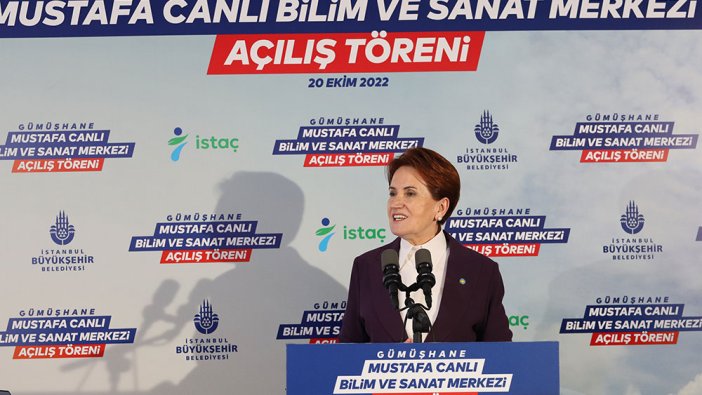 İYİ Parti lideri Meral Akşener ve Ekrem İmamoğlu'na Gümüşhane'de yoğun ilgi