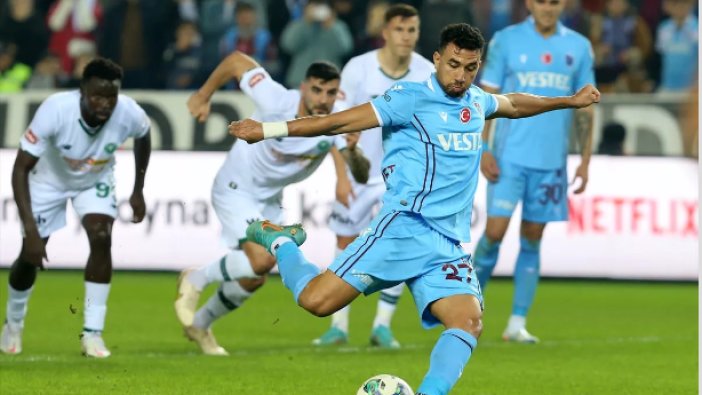 Trabzonspor 10 kişi kalan rakibine diş geçiremedi