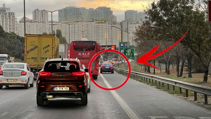 İstanbul'da çakarlı araçlar saltanatı geri döndü