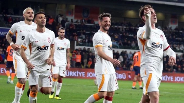 Galatasaray'dan Başakşehir'e 7 gollü tarihi fark!