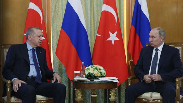 Erdoğan, Putin ile Görüştü