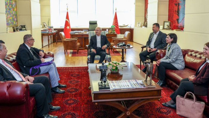 Kemal Kılıçdaroğlu, TTB heyeti ile bir araya geldi