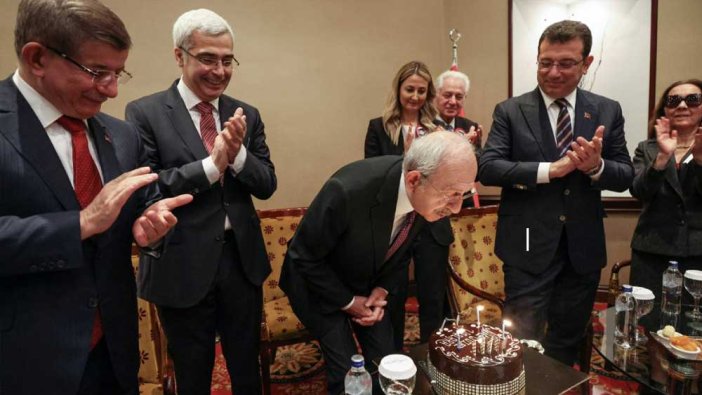 Kemal Kılıçdaroğlu'na doğum günü sürprizi