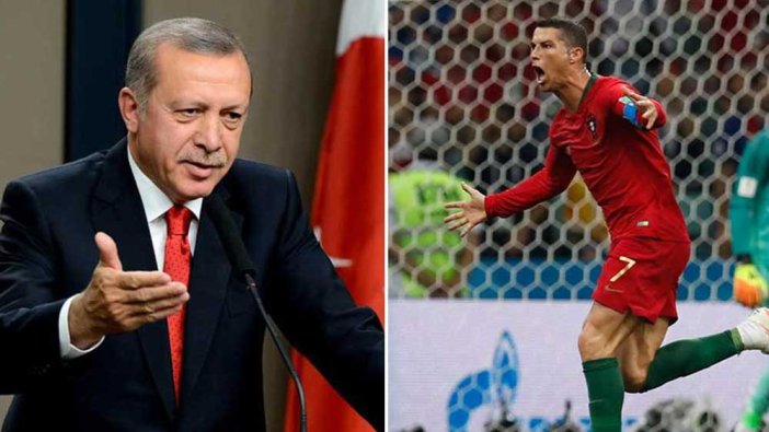 Erdoğan'dan Cristiano Ronaldo yorumu: Harcadılar!