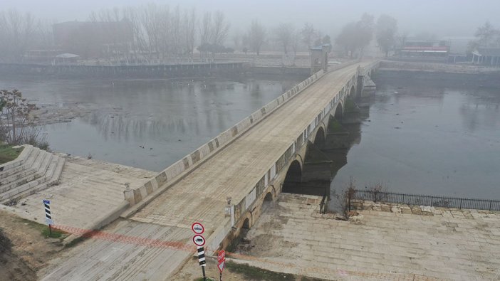 Tunca Köprüsü’nde yol çalışması: 3 gün trafiğe kapalı!
