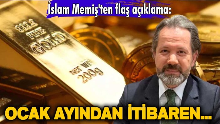 Yeni yıl için geri sayım başlarken İslam Memiş'ten flaş açıklama: Ocak ayından itibaren...