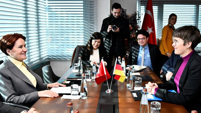 Almanya Devlet Bakanı Anna Lührmann'dan Akşener'e ziyaret!