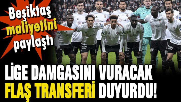 Beşiktaş lige damga vuracak yeni transferini resmen açıkladı: İşte maliyeti...