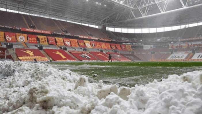Galatasaray Trabzonspor maçı iptal olur mu? Maç ertelenecek mi? Yoğun kar yağışı beklentisi panik yarattı!