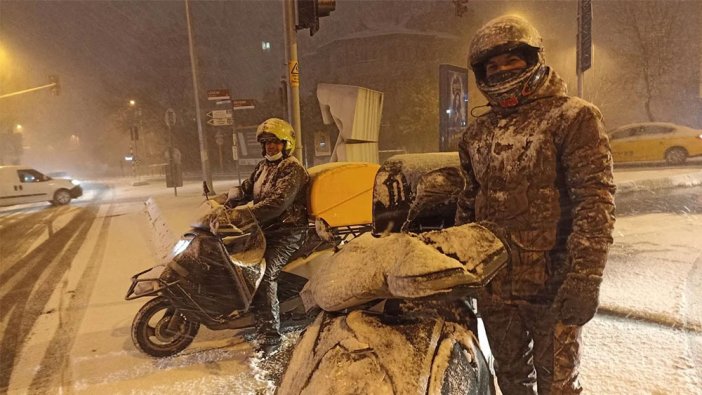 İstanbul'da motokuryelere trafik yasağı!