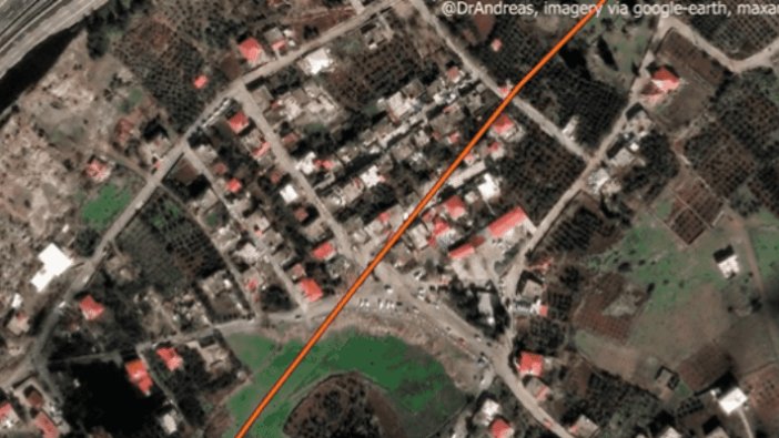 Uydu görüntüleri korkuttu: Gaziantep’te zemin 4 metre kaydı!