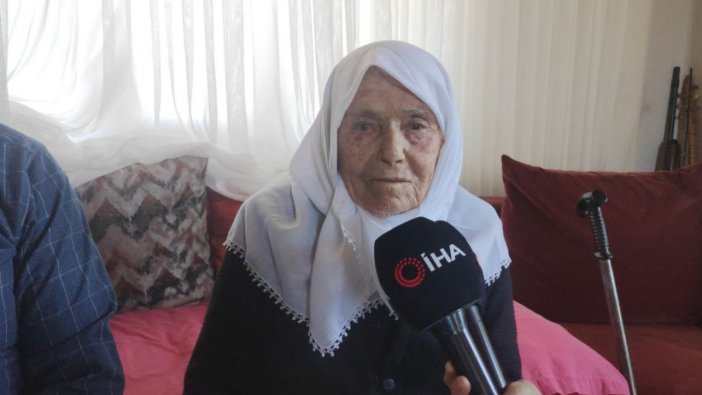 94 yaşındaki Gülsüm Nine depremzedelere bağışıyla duygulandırdı