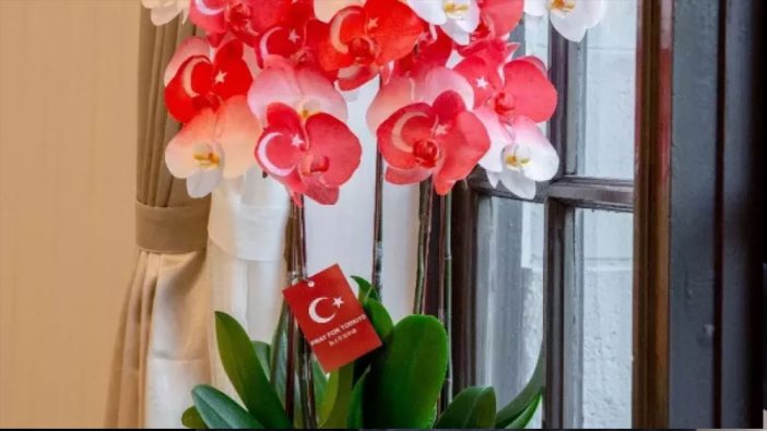 Tayvan liderinden orkideli Türkiye'ye destek