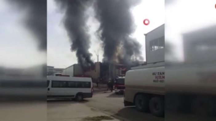 Ankara’da fabrika yangını: Ölü ve yaralılar var!