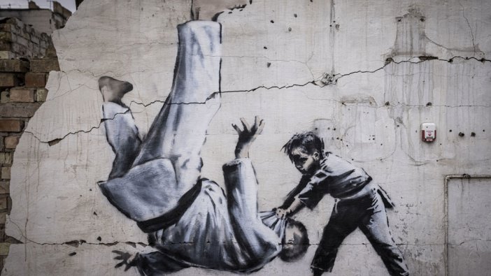 Ünlü sokak sanatçısı Banksy’nin üç eserine el koydu!