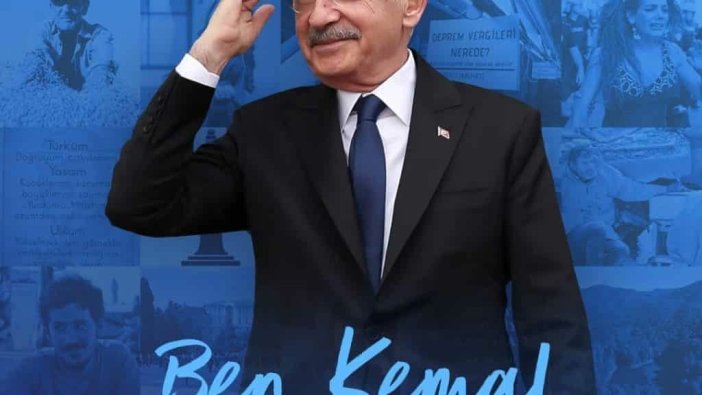 Kılıçdaroğlu'ndan ilk seçim posteri yayınlandı