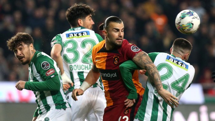 Galatasaray - Konyaspor maçı sonrası tansiyon yükseldi