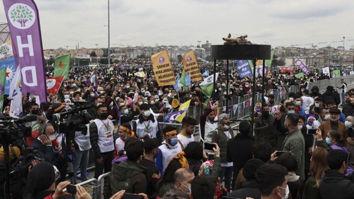 İstanbul'da HDP’nin Nevruz kutlamasında 224 kişi gözaltı alındı