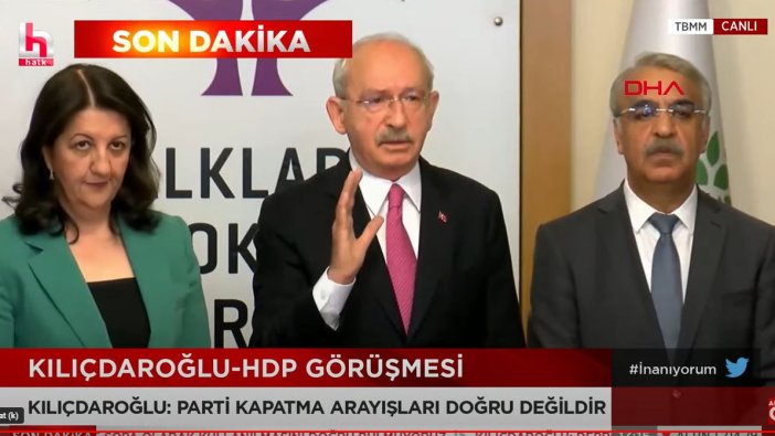 Kılıçdaroğlu’ndan HDP ziyareti sonrası ilk açıklama: 21. yüzyıldayız hâlâ nasıl parti kapatırız derdindeyiz!