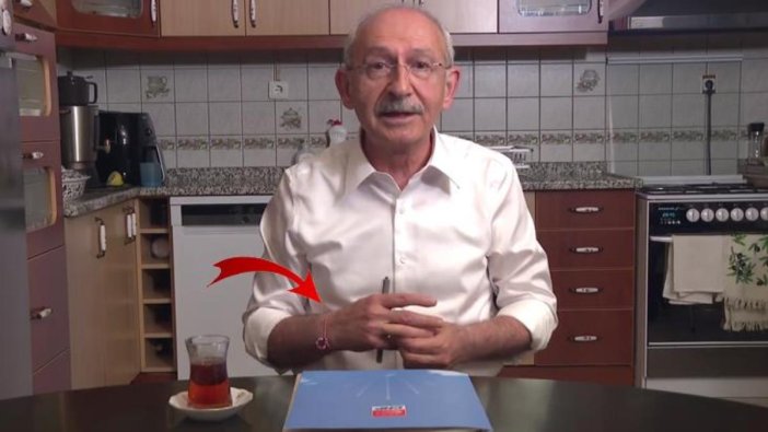 Mutfaktaki detaylar gündem oldu: Kılıçdaroğlu’nun bilekliğinin anlamı ne?