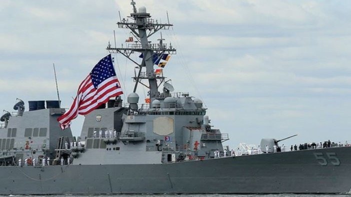 ABD savaş gemisi izinsiz Çin karasularına girdi!