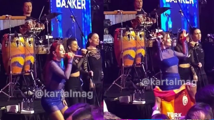 ''Aşkın Olayım'' şarkısını artık söylerler mi? Simge Sağın konserde Galatasaray taraftarını çıldırttı