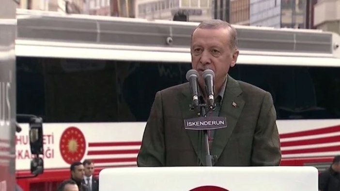 Erdoğan'dan Hatay'da belediyelere tepki: 'Burası CHP'li demedik...'
