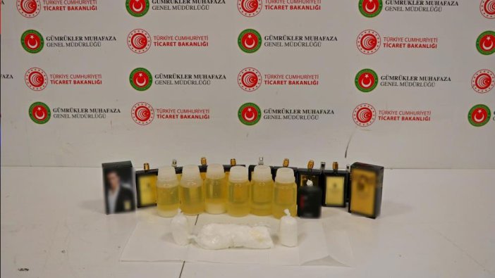 İstanbul Havalimanı'nda operasyon: Parfüm şişesinden kokain çıktı