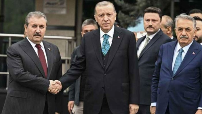 Erdoğan, Büyük Birlik Partisi'ni ziyaret etti