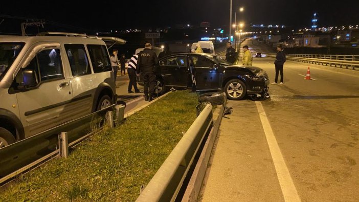 Sinop'ta feci kaza: 3 yaralı