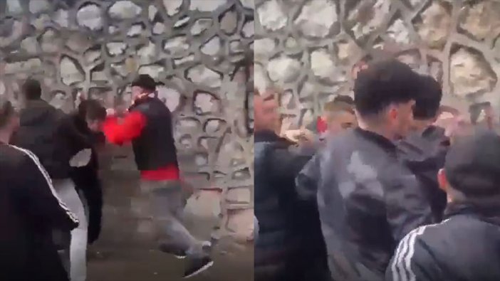 İnegölspor-Bursaspor maçı öncesi skandal olay: Bursalı taraftara küfür ederek saldırdılar