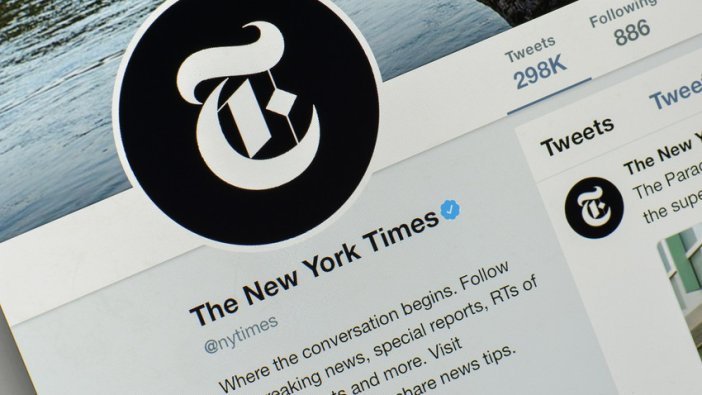 Twitter New York Times'ın resmi hesabından onay işaretini kaldırdı