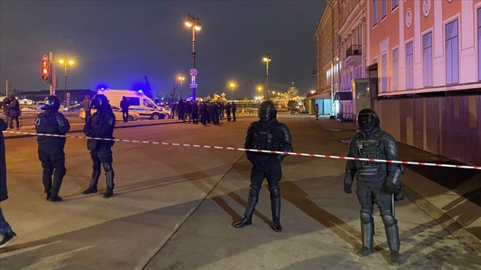 Rusya'nın St. Petersburg şehrinde patlama: 1 kişi öldü