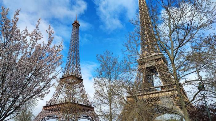 Paris’teki Eyfel Kulesi’nin yanına “Bebek Eyfel” inşa edildi!