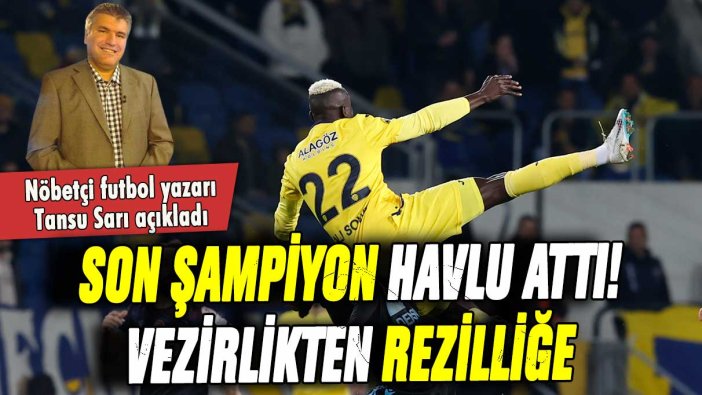 Trabzonspor kupaya veda etti: Vezirlikten rezilliğe!