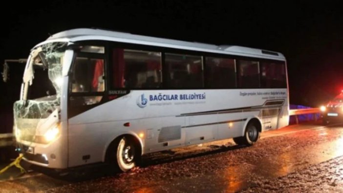 Bakan Koca'dan otobüs kazası açıklaması