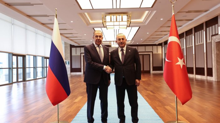 Bakan Çavuşoğlu, Lavrov ile bir araya geldi