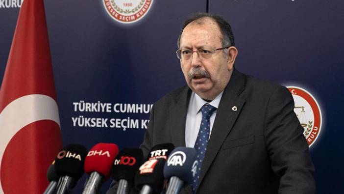 YSK Başkanı Yener: 26 parti milletvekili listelerini teslim etti