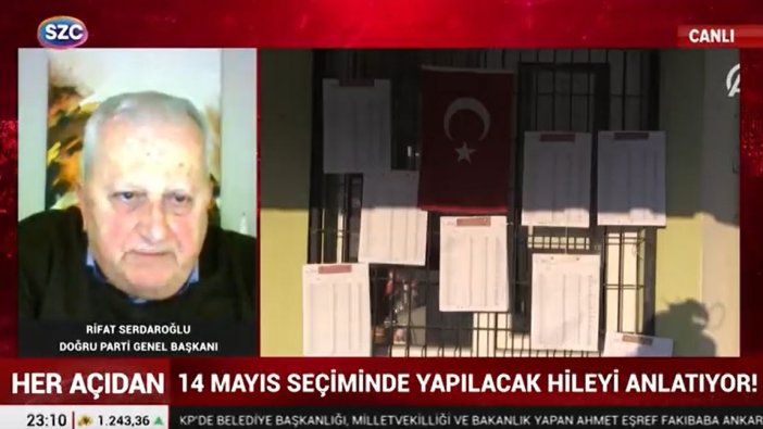Rifat Serdaroğlu, canlı yayında 14 Mayıs’ta yapılabilecek hileleri tek tek anlattı