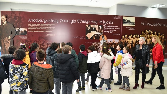 Öğrenciler Eskişehir’in milli mücadele yıllarını öğreniyor
