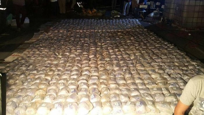 Kolombiya'da 10 ton kokain ele geçirildi