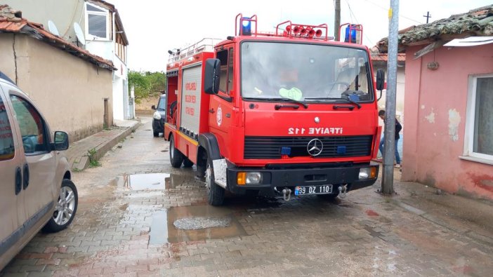 Kırklareli'de yangın: 2 kişi hastaneye kaldırıldı